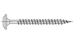 Fassadenschrauben V2A Torx 4×40mm