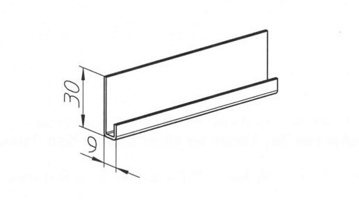 Vinylit Starterleiste PVC