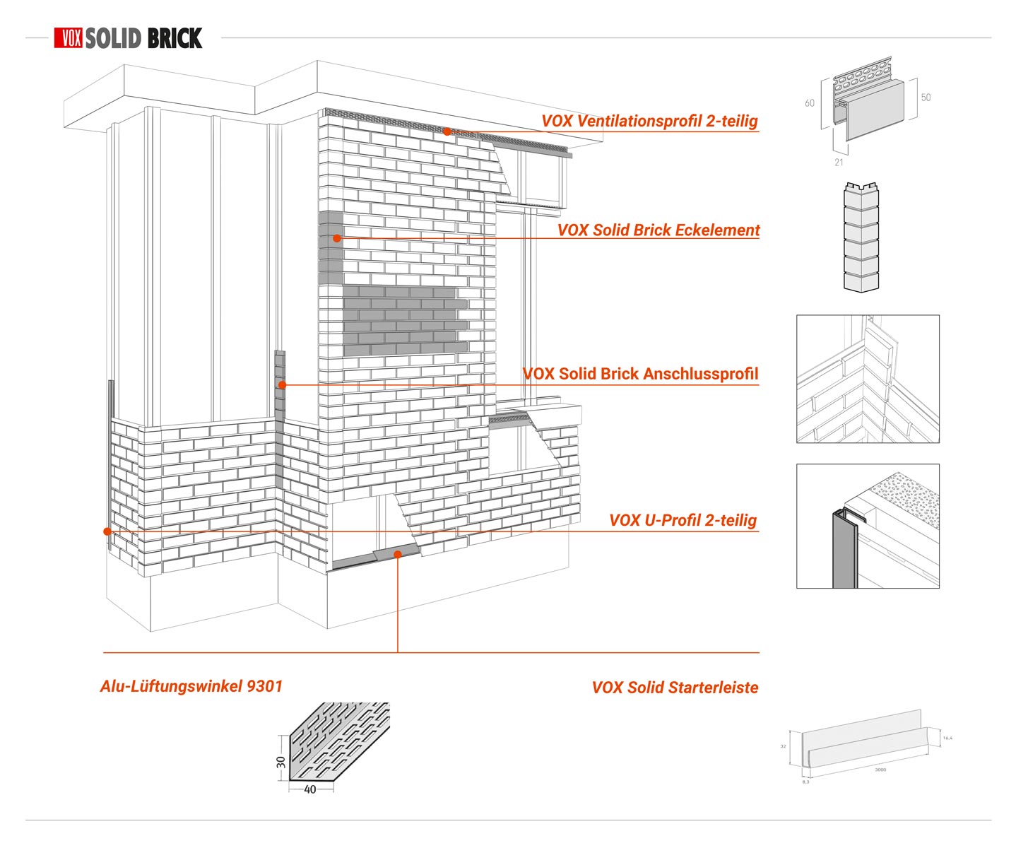 Zubehör Vox Solid Brick